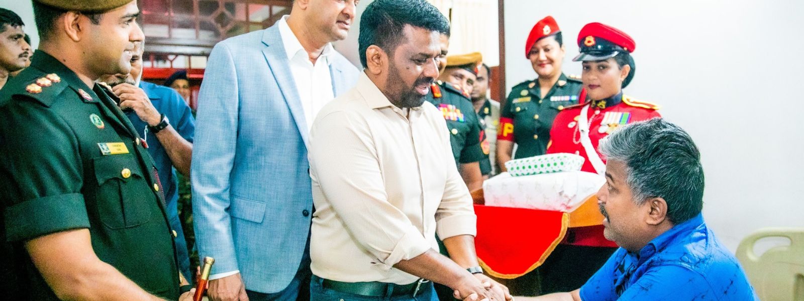 AKD Engages with Sri Lanka’s Injured Soldiers
